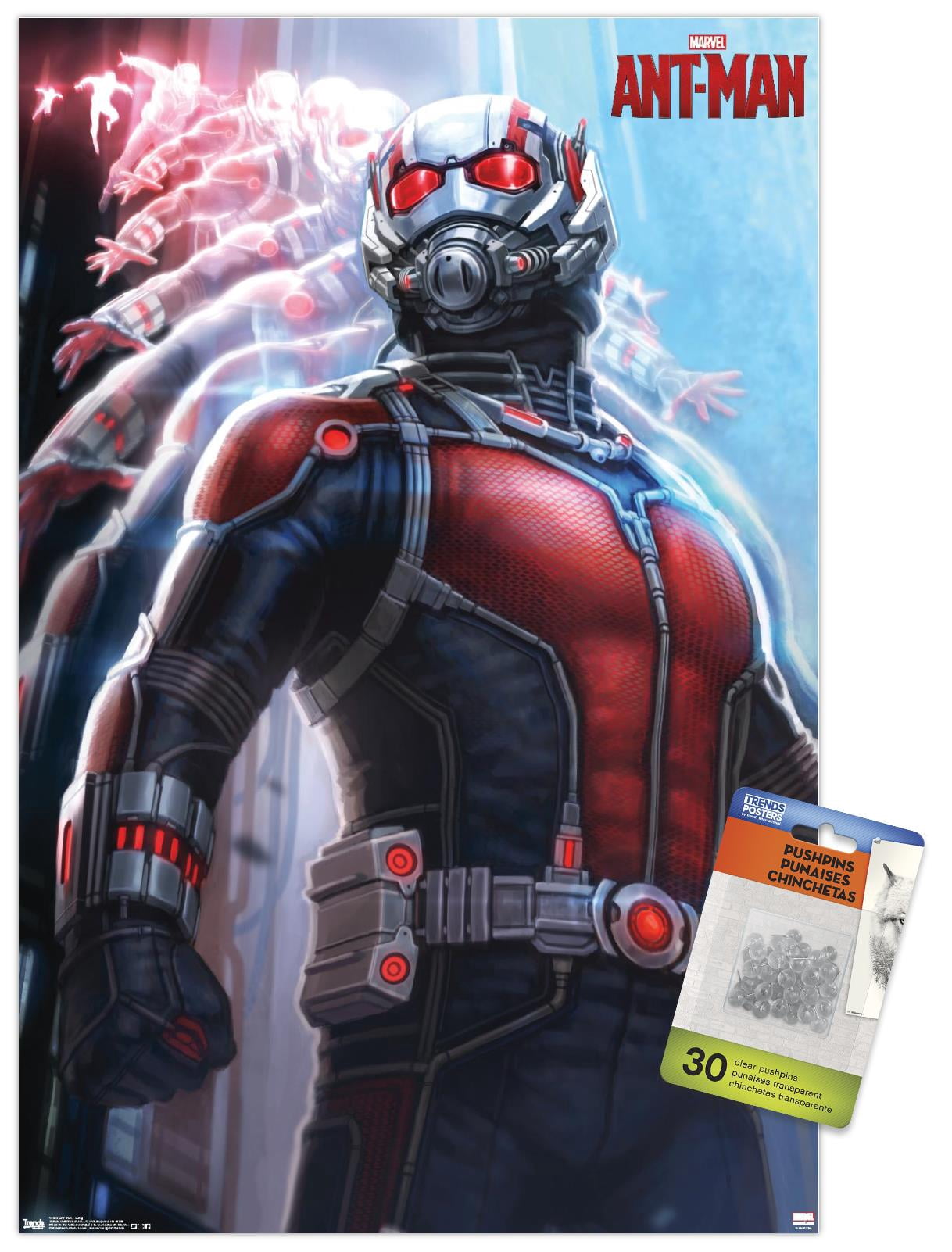 Marvel Cinematic Universe - Ant-Man - Lang Wall Poster with Push Pins, 14.725" x 22.375"