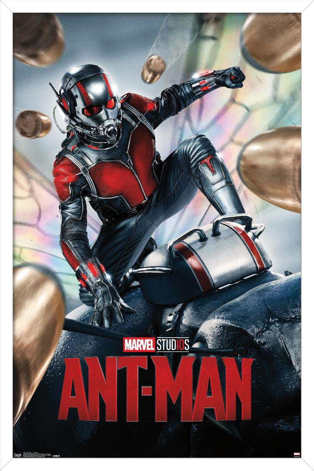 Marvel Cinematic Universe - Ant-Man - One Sheet Wall Poster, 14.725" x 22.375", Framed
