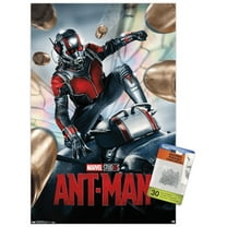 Marvel Cinematic Universe - Ant-Man - One Sheet Wall Poster with Push Pins, 14.725" x 22.375"