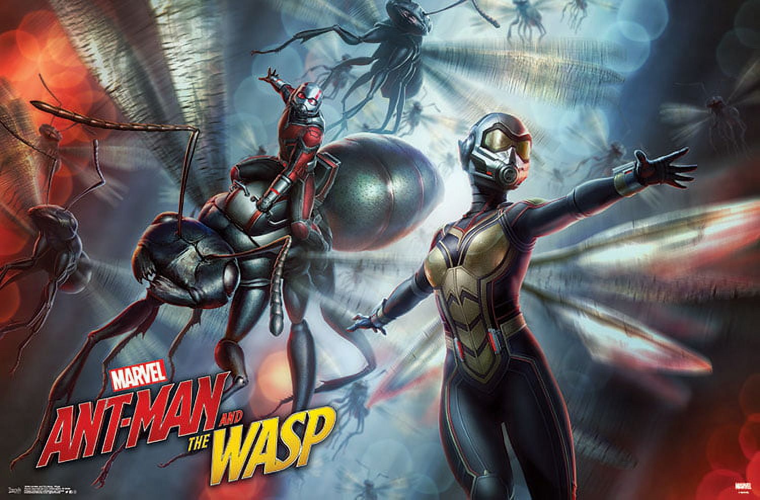 Marvel Cinematic Universe - Ant-Man and the Wasp - Flight Wall Poster, 22.375" x 34"