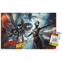 Marvel Cinematic Universe - Ant-Man and the Wasp - Flight Wall Poster with Push Pins, 14.725" x 22.375"
