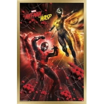 Marvel Cinematic Universe - Ant-Man and the Wasp - Subatomic Wall Poster, 14.725" x 22.375", Framed