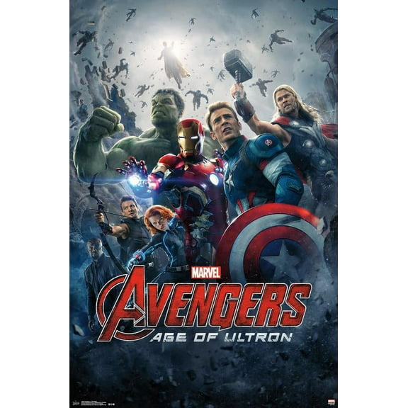 Marvel Cinematic Universe - Avengers - Age of Ultron - One Sheet Wall Poster, 22.375" x 34"