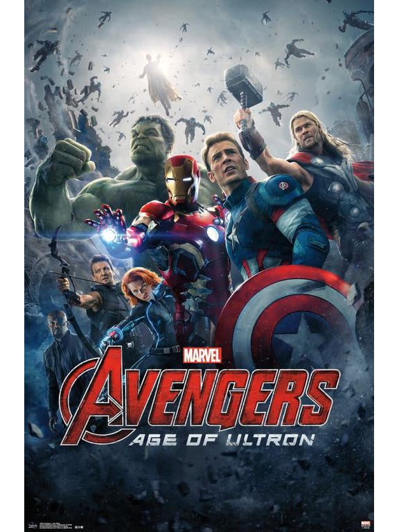 Marvel Cinematic Universe - Avengers - Age of Ultron - One Sheet Wall Poster, 22.375" x 34"