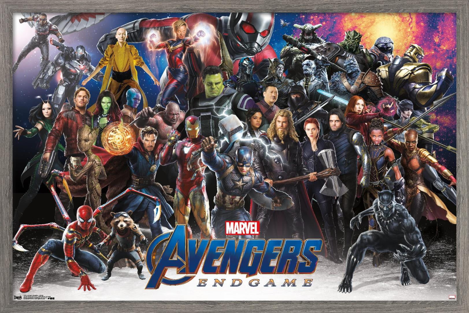 Poster Marvel Avengers Endgame Line Up 91,5x61cm