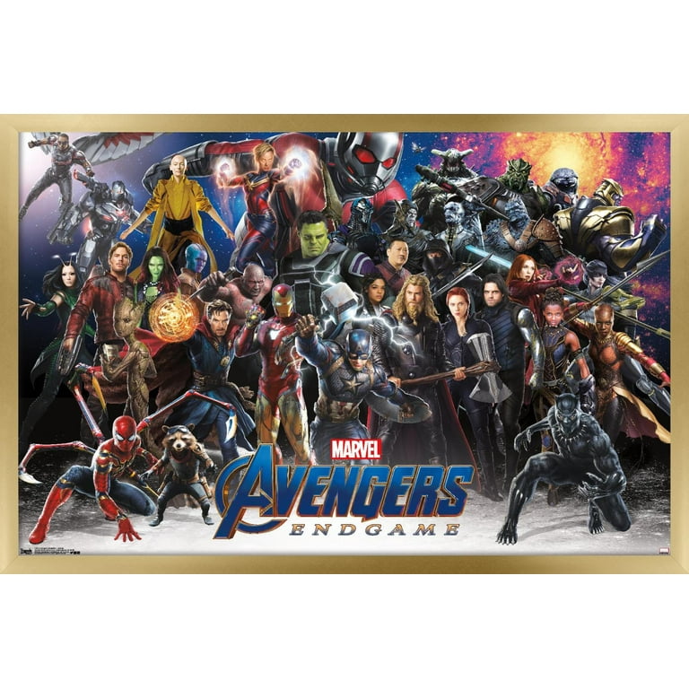 Marvel Cinematic Universe - Avengers - Endgame - Lineup Wall