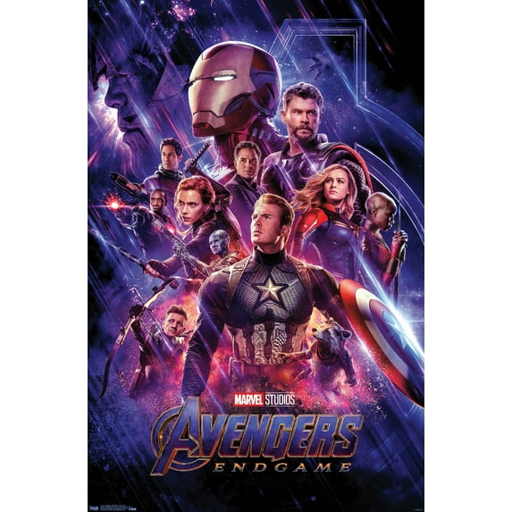 Marvel Cinematic Universe - Avengers - Endgame - One Sheet Wall Poster, 14.725" x 22.375"