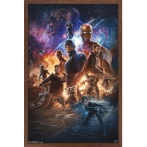 Marvel Cinematic Universe - Avengers - Endgame - Space Wall Poster, 14.725" x 22.375", Framed