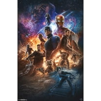 Marvel Cinematic Universe - Avengers - Endgame - Space Wall Poster, 22.375" x 34"