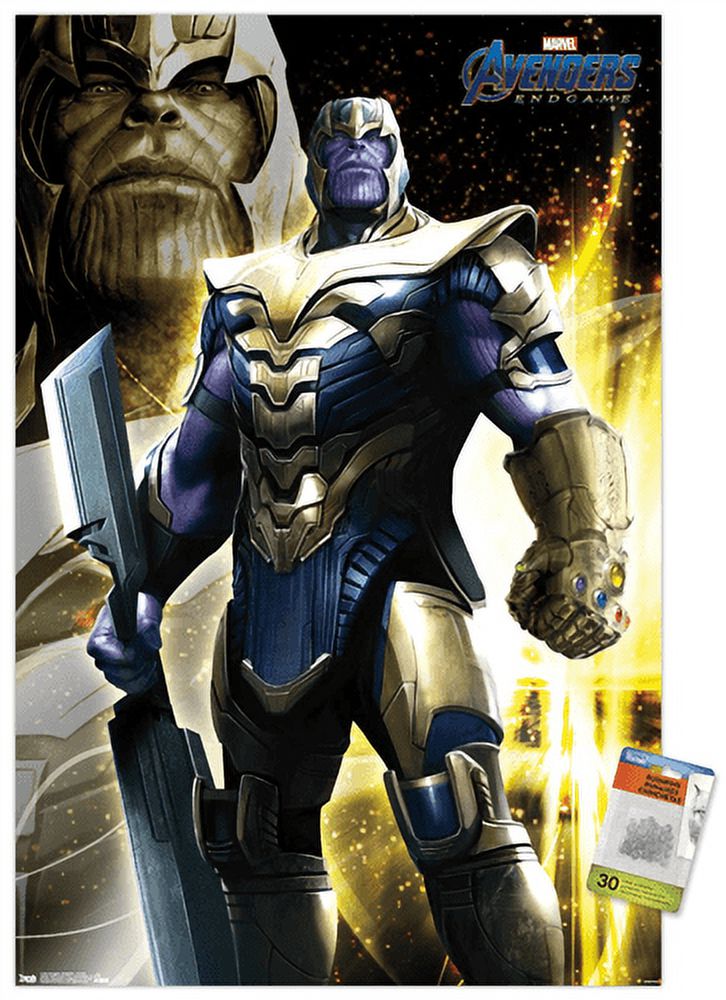 Marvel Cinematic Universe - Avengers - Endgame - Thanos Wall Poster ...