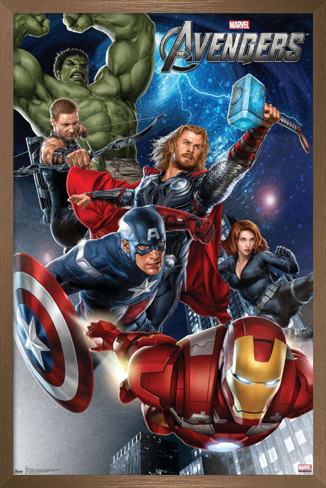 Marvel Avengers: The Kang Dynasty - Logo Wall Poster with Push Pins,  14.725 x 22.375 