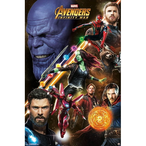Marvel Cinematic Universe - Avengers - Infinity War - Challenge Wall Poster, 22.375" x 34"