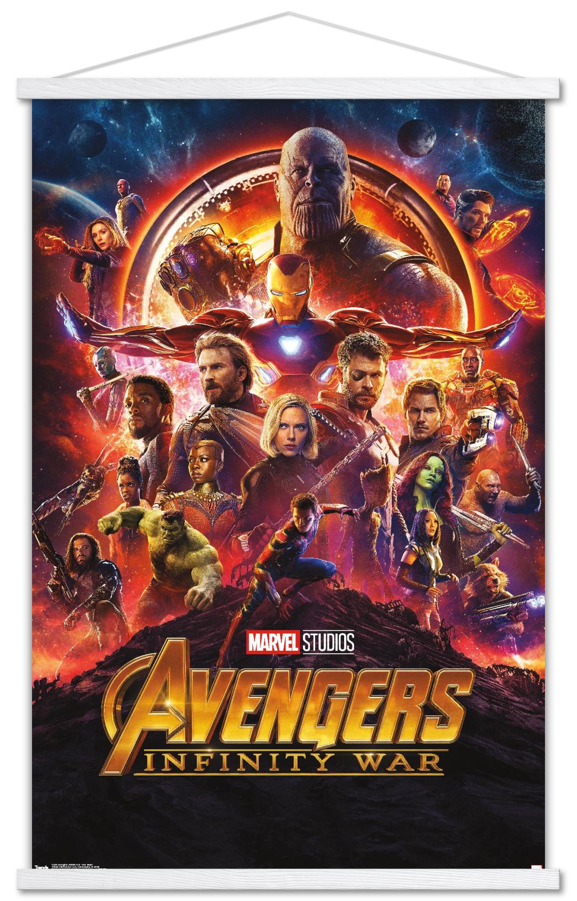 Marvel Cinematic Universe - Avengers - Infinity War - One Sheet Wall  Poster, 14.725 x 22.375