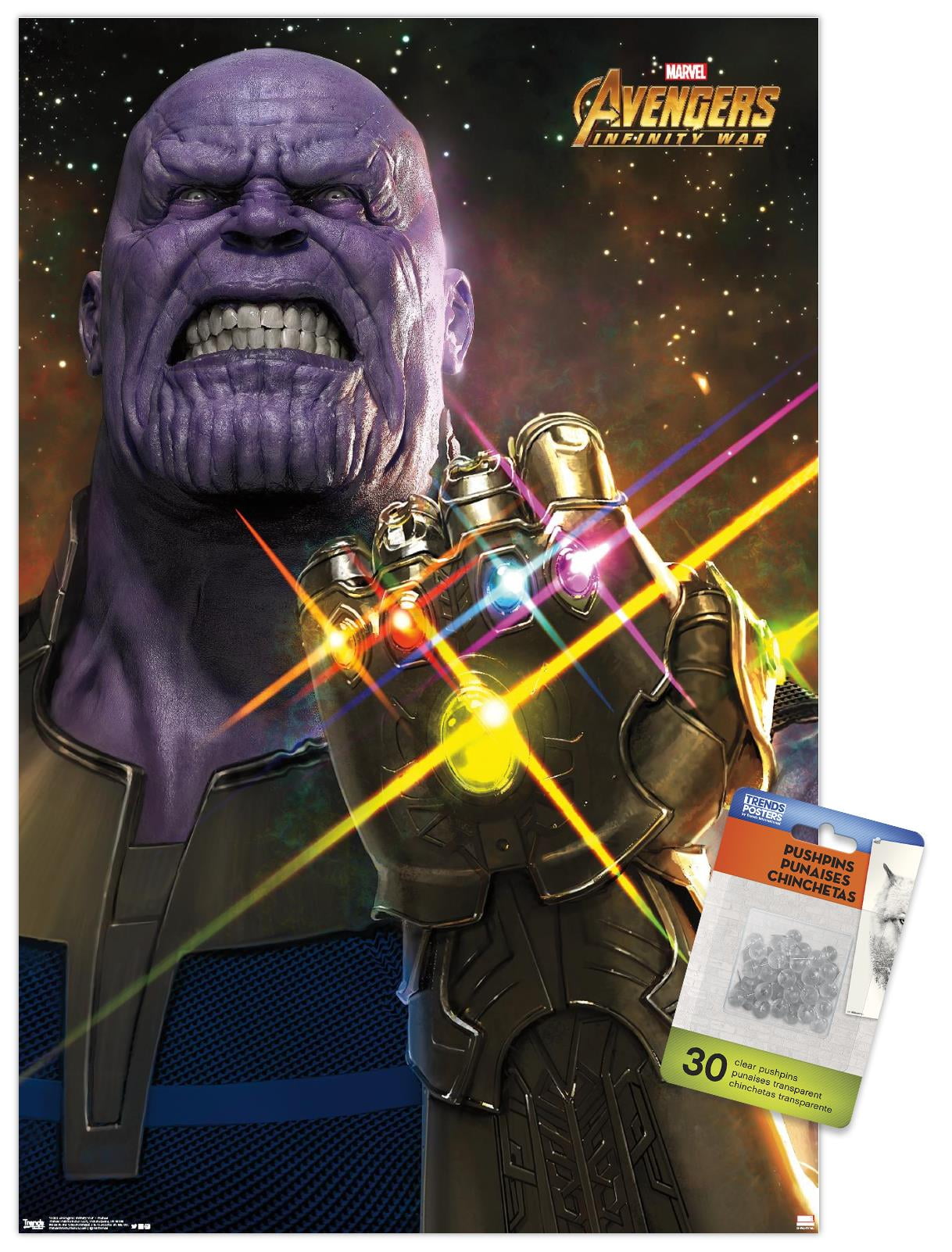 Marvel Cinematic Universe - Avengers - Infinity War - Thanos Wall ...
