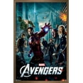 thumbnail image 1 of Marvel Cinematic Universe - Avengers - One Sheet Wall Poster, 14.725" x 22.375", Framed, 1 of 3