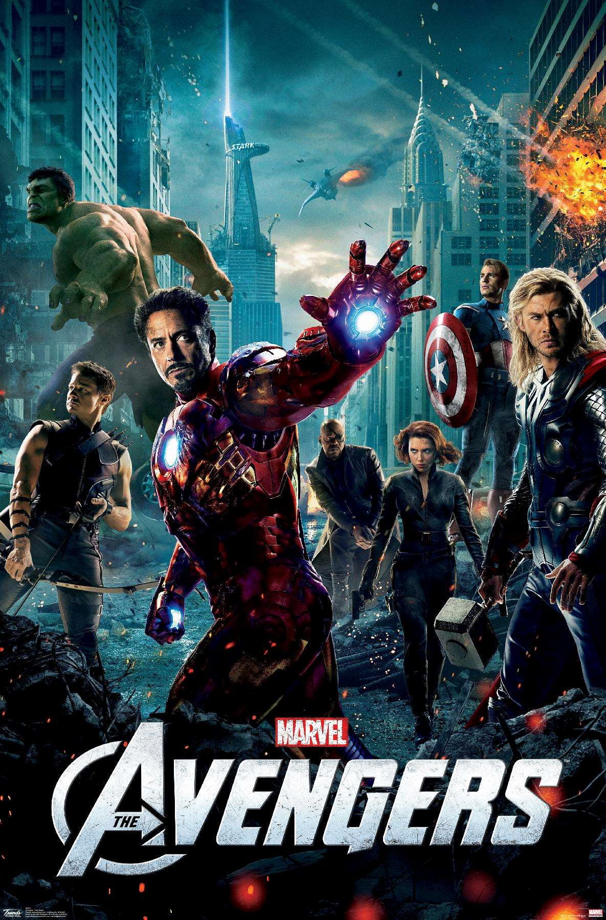 Marvel Cinematic Universe - Avengers - One Sheet Wall Poster