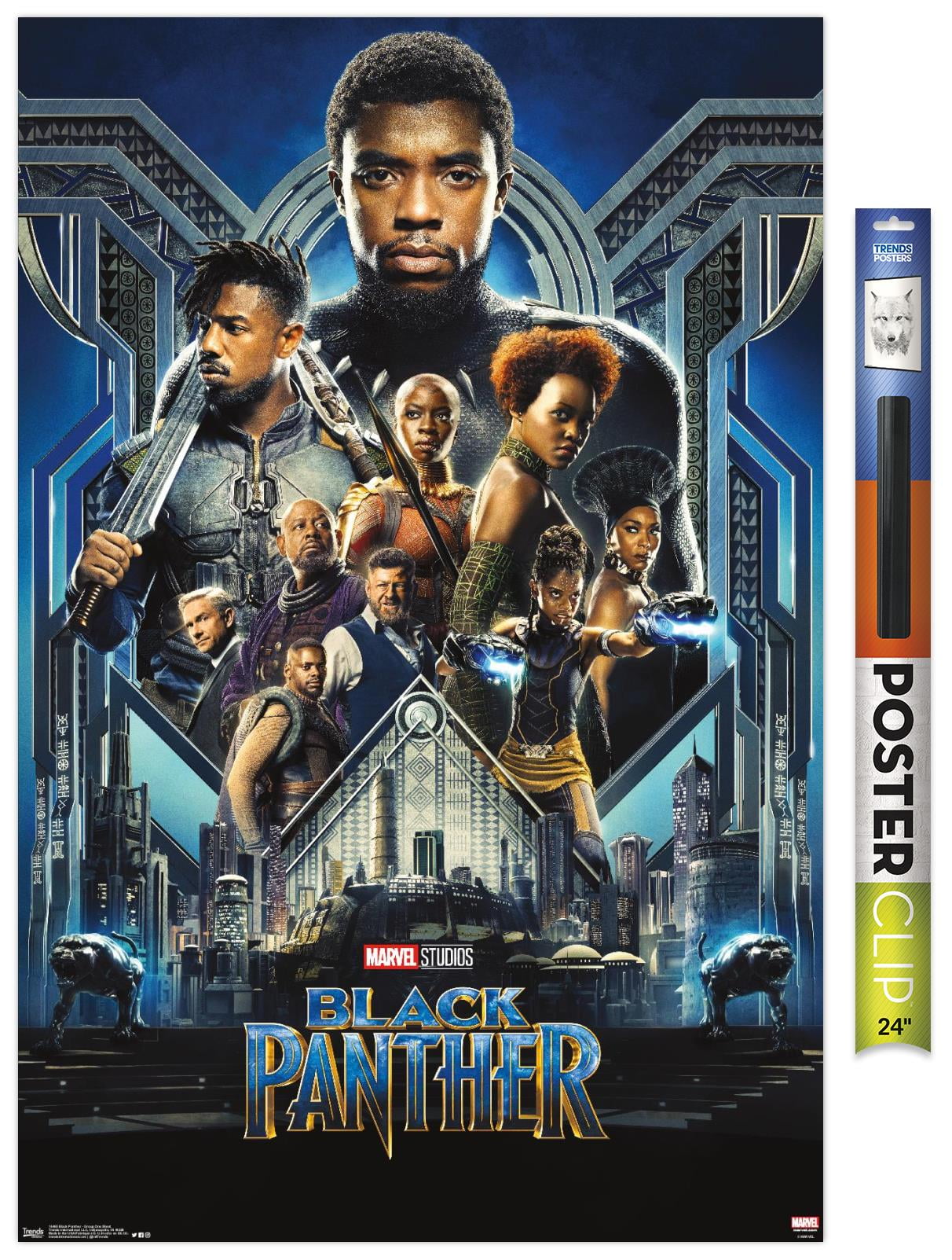 Marvel Cinematic Universe - Black Panther - Group One Sheet