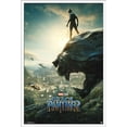 thumbnail image 1 of Marvel Cinematic Universe - Black Panther - Panther Monument One Sheet Wall Poster, 22.375" x 34", Framed, 1 of 2
