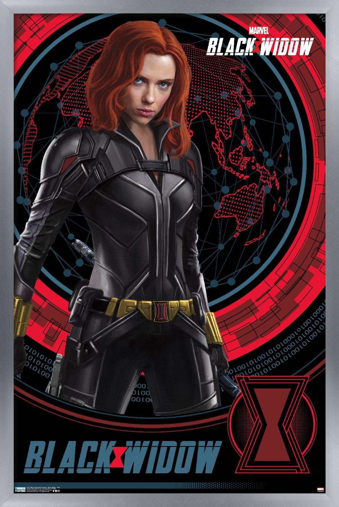 Marvel Cinematic Universe Black Widow Poster 14 725 X 22 375 Framed marvel-cinematic-universe-black-widow-poster-14-725-x-22-375-framed