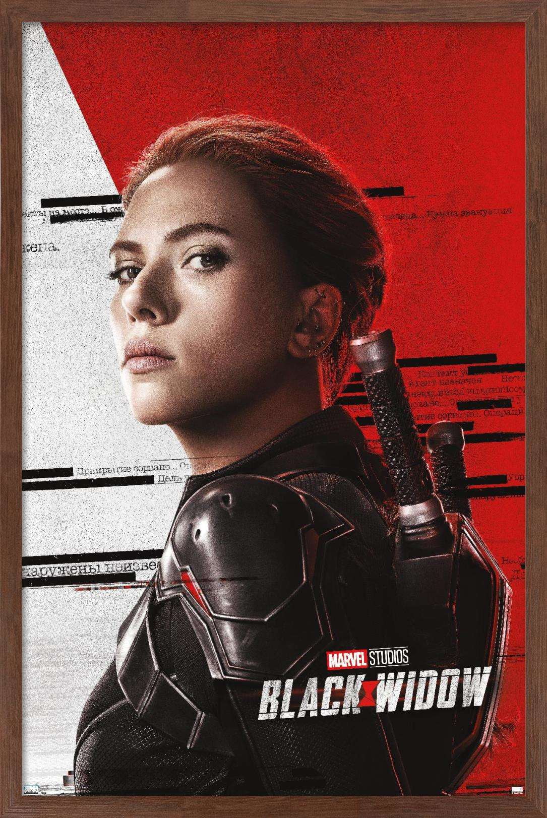 Marvel Cinematic Universe - Black Widow - Pose Wall Poster, 22.375" x 34", Framed