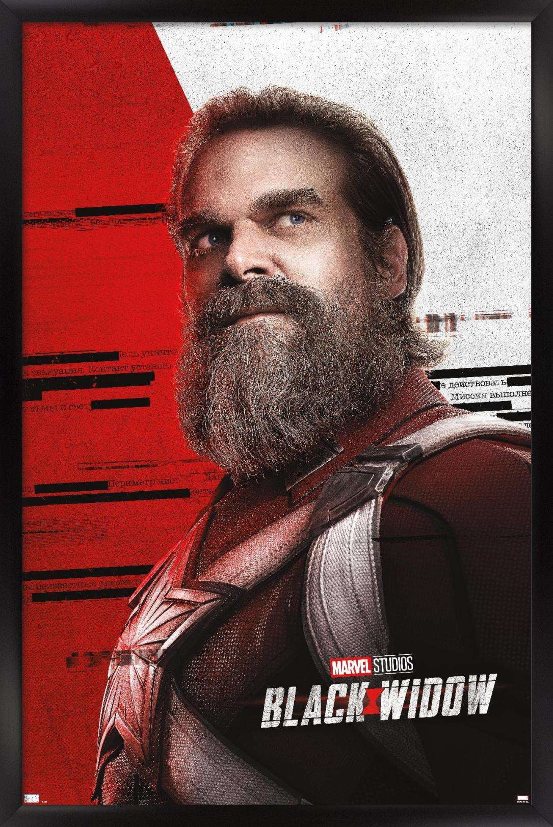 Marvel Cinematic Universe - Black Widow - Red Guardian Wall Poster, 22.375" x 34", Framed