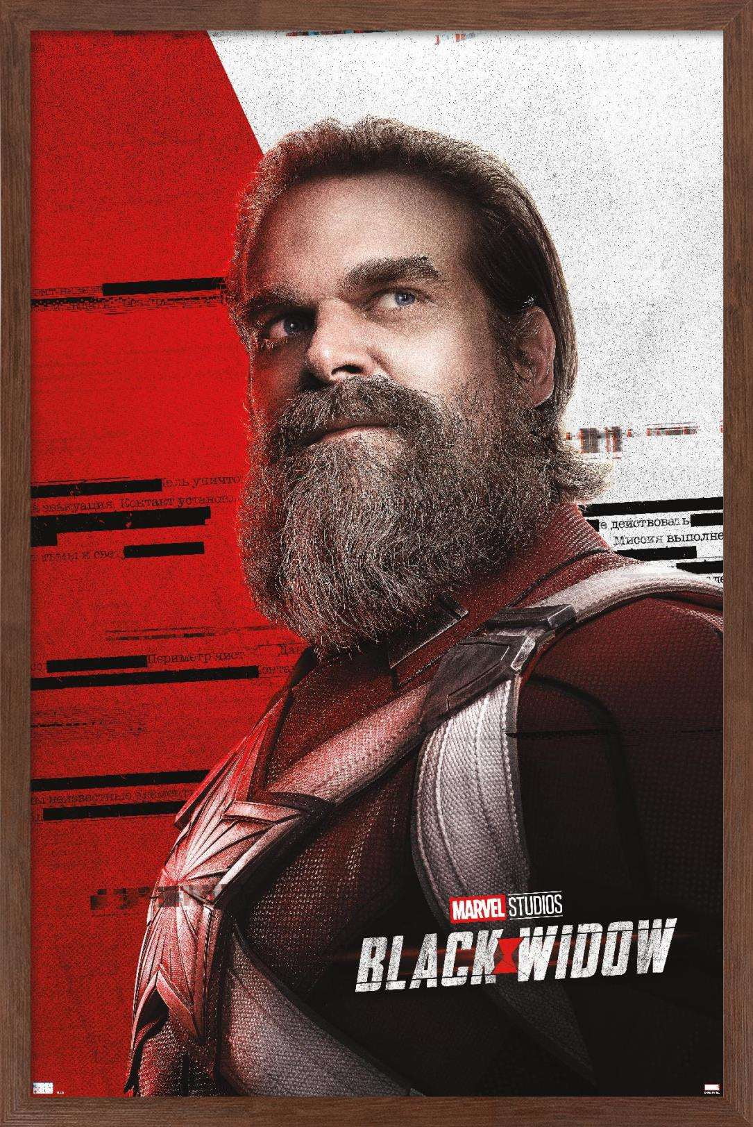 Marvel Cinematic Universe - Black Widow - Red Guardian Wall Poster, 22.375" x 34", Framed
