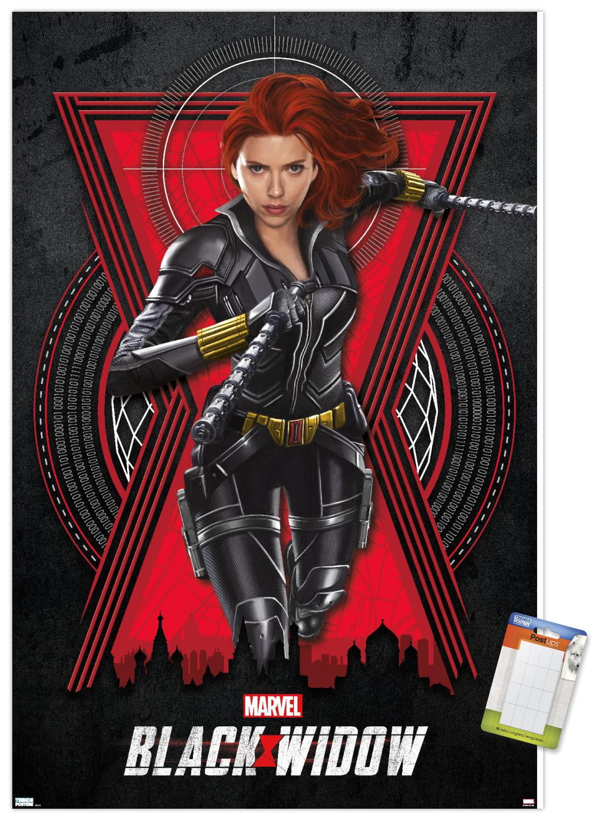Marvel Cinematic Universe Black Widow Wall Poster - 14.725 x