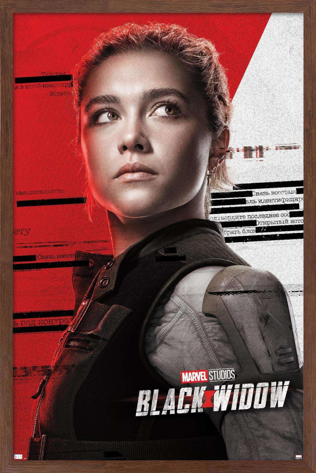 Marvel Cinematic Universe - Black Widow - Yelena Pose Wall Poster, 22.375" x 34", Framed