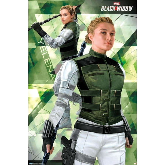 Marvel Cinematic Universe - Black Widow - Yelena Wall Poster, 14.725" x 22.375"