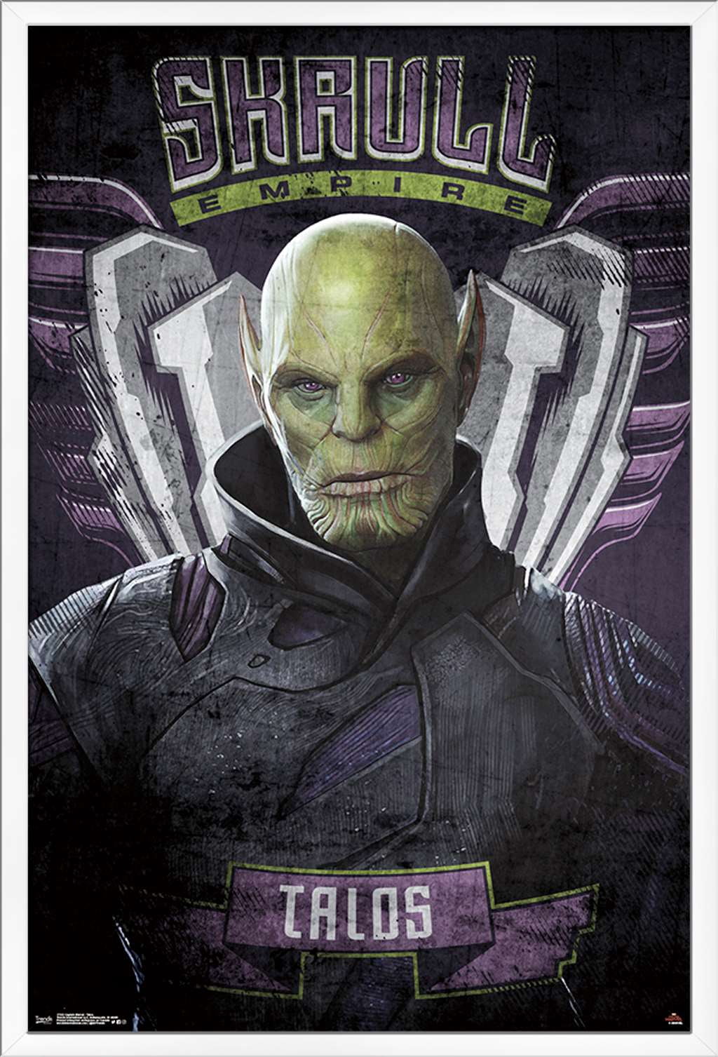 Talod Posters Marvel Cinematic Universe - Captain Marvel - Talos Wall Poster, 22.375 ...