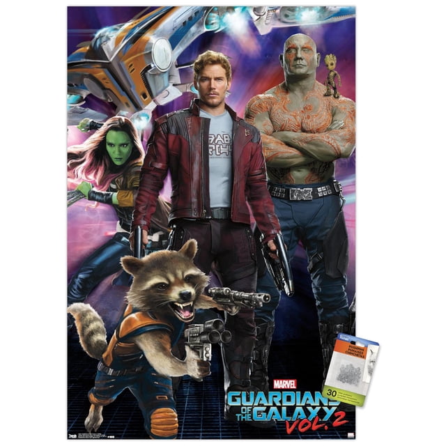 Marvel Cinematic Universe - Guardians of the Galaxy 2 - Group Wall ...