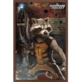 thumbnail image 1 of Marvel Cinematic Universe - Guardians of the Galaxy - Rocket Racoon Wall Poster, 14.725" x 22.375", Framed, 1 of 5
