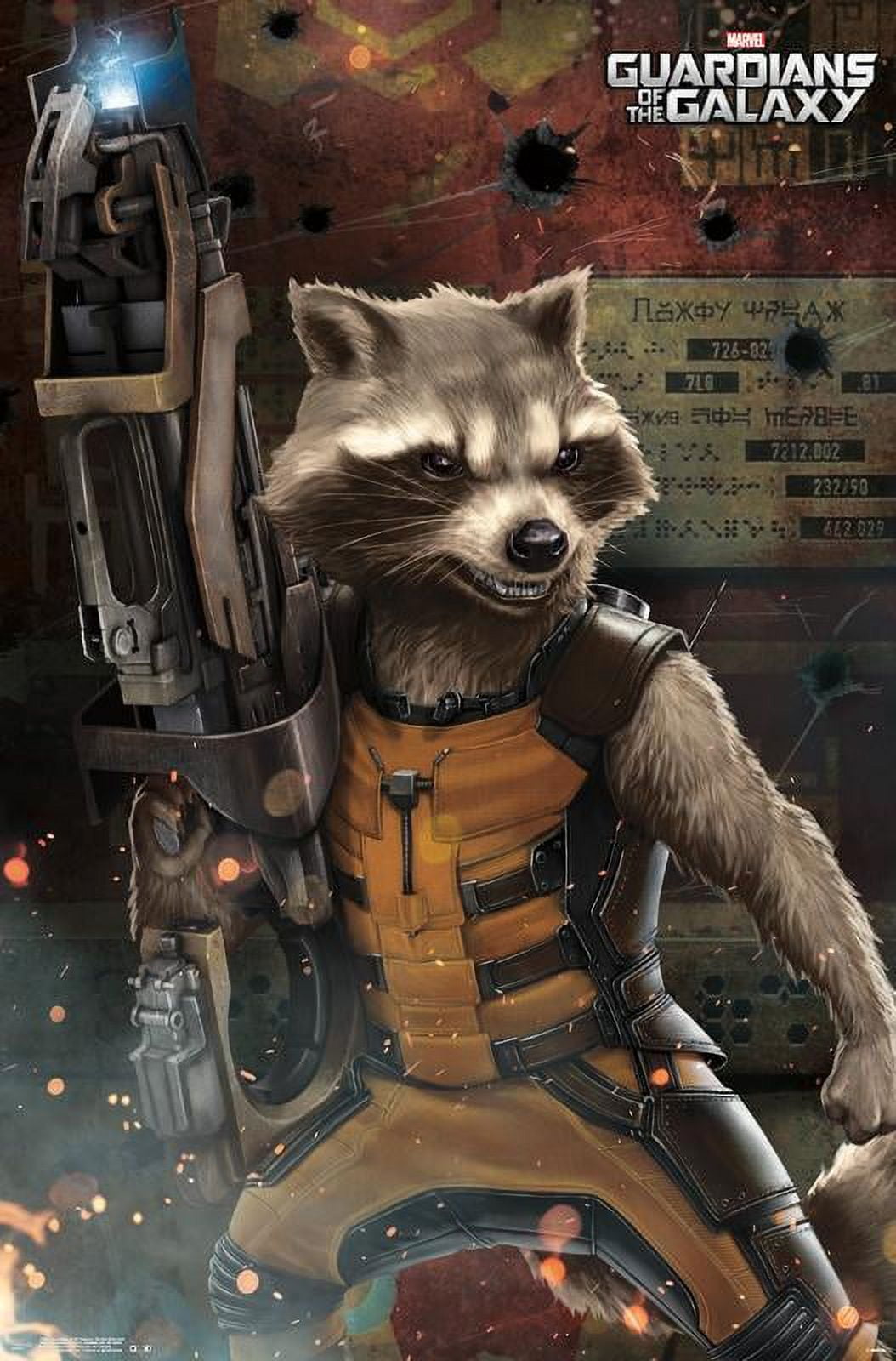 Marvel Cinematic Universe - Guardians Of The Galaxy - Rocket Racoon 