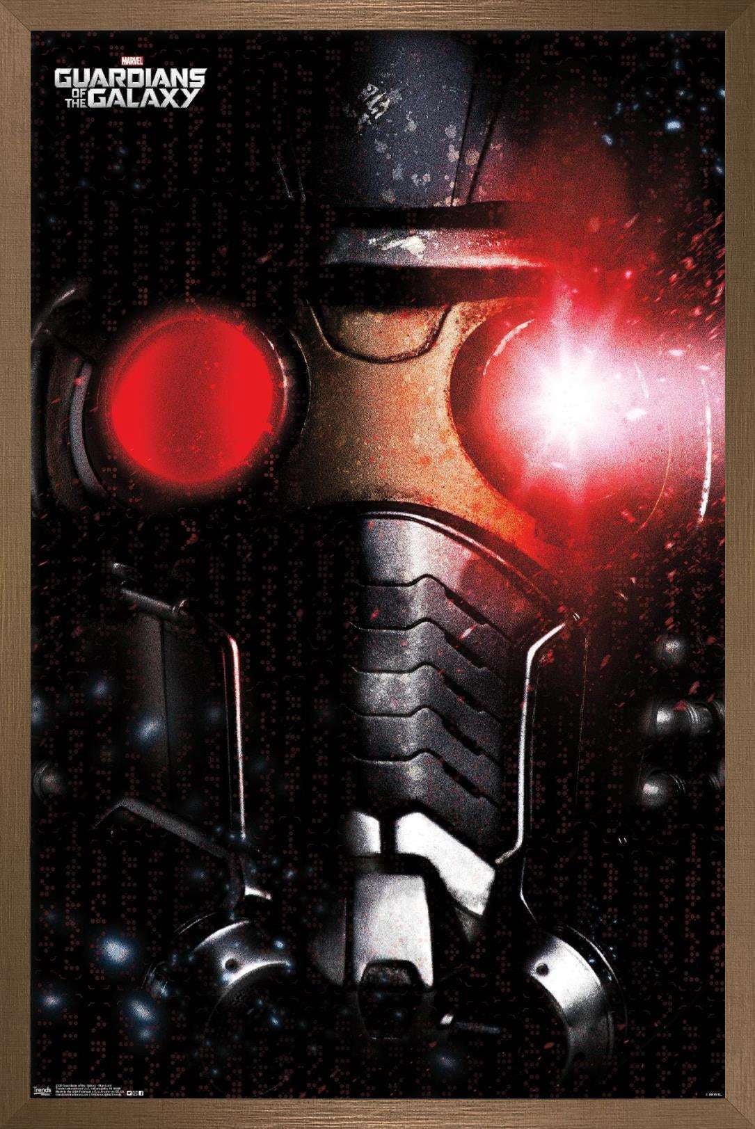Marvel Cinematic Universe - Guardians of the Galaxy - Star Lord Wall Poster, 14.725" x 22.375", Framed