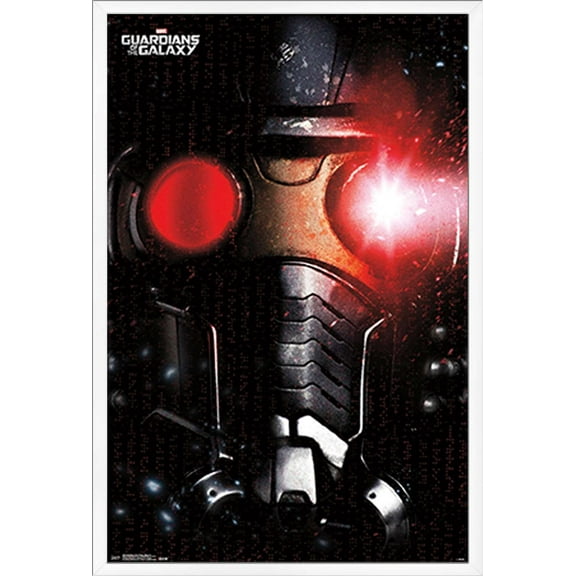 Marvel Cinematic Universe - Guardians of the Galaxy - Star Lord Wall Poster, 22.375" x 34", Framed