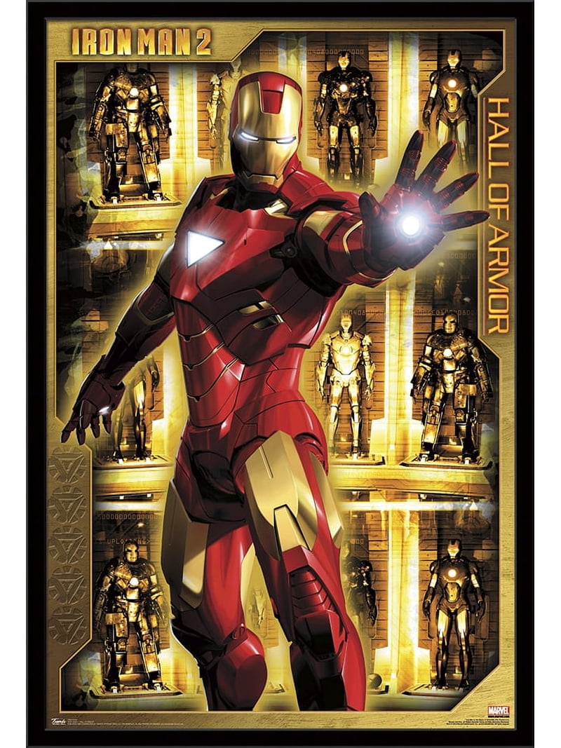 Marvel Cinematic Universe - Iron Man 2 - Hall of Armor Wall Poster