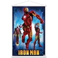 thumbnail image 1 of Marvel Cinematic Universe - Iron Man 2 - Mark Vi Wall Poster with Wooden Magnetic Frame, 22.375" x 34", 1 of 3