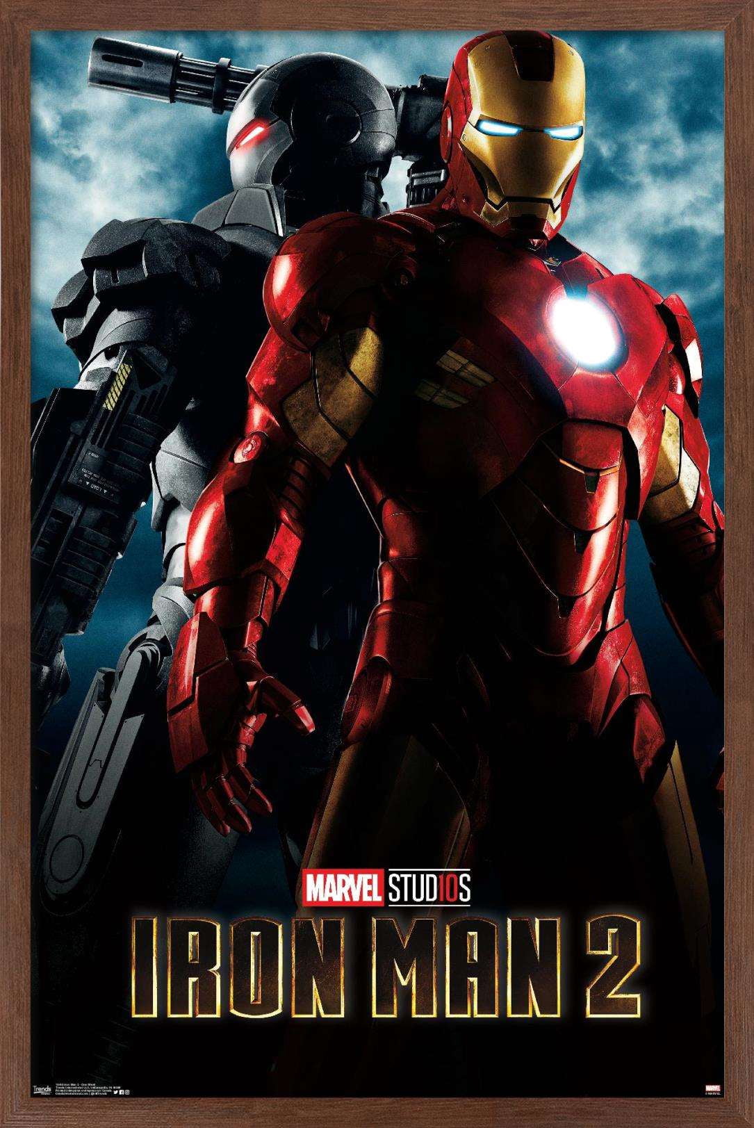 Marvel Cinematic Universe - Iron Man 2 - One Sheet Wall Poster, 14.725" x 22.375", Framed