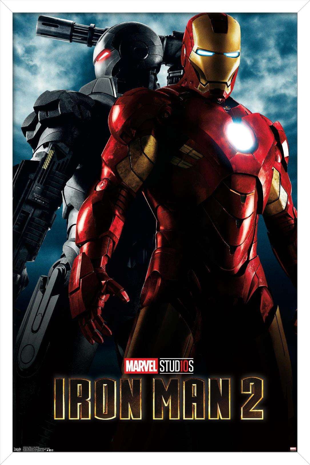 Marvel Cinematic Universe - Iron Man 2 - One Sheet Wall Poster, 14.725" x 22.375", Framed