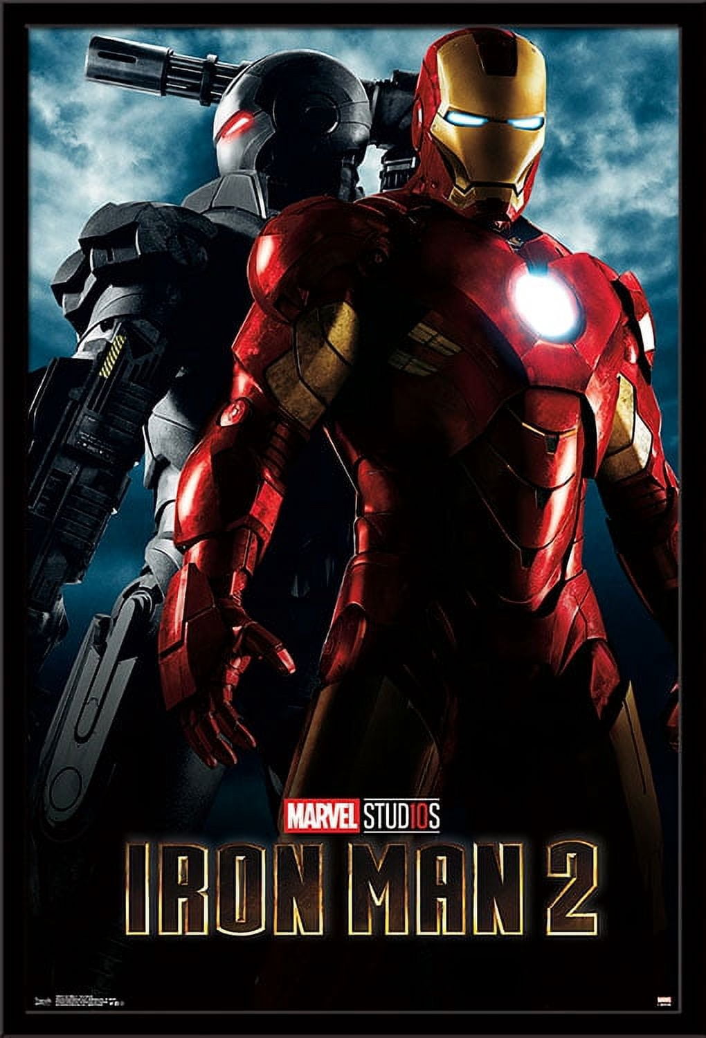 Marvel Cinematic Universe - Iron Man 2 - One Sheet Wall Poster, 22.375" x 34", Framed