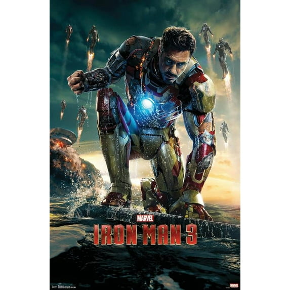 Marvel Cinematic Universe - Iron Man 3 - One Sheet Wall Poster, 22.375" x 34"