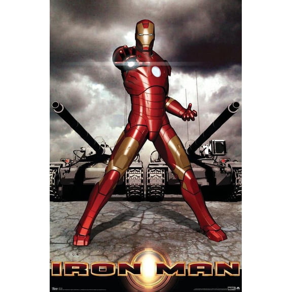 Marvel Cinematic Universe - Iron Man - Tanks Wall Poster, 22.375" x 34"