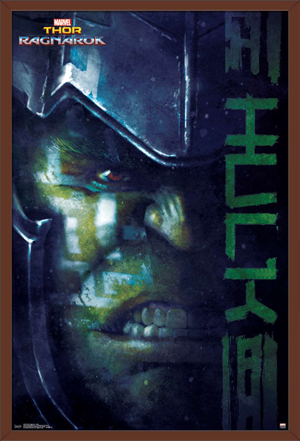 Marvel Cinematic Universe - Thor - Ragnarök - Hulk Wall Poster, 22.375" x 34", Framed