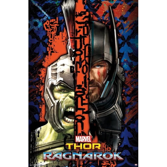 Marvel Cinematic Universe - Thor: Ragnarok - Split Wall Poster, 22.375" x 34"