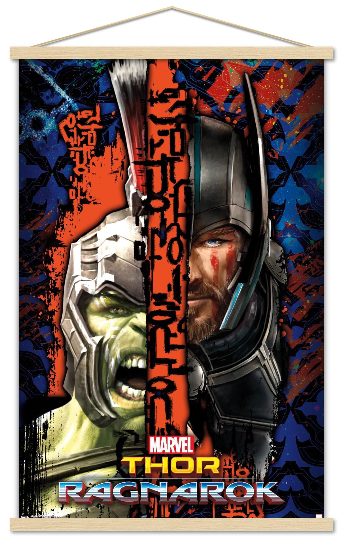 Thor Ragnarok Frame Marvel Cinematic Universe - Thor: Ragnarok - Split Wall Poster with ...