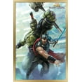 thumbnail image 1 of Marvel Cinematic Universe - Thor: Ragnarok - Warriors Wall Poster, 22.375" x 34", Framed, 1 of 3