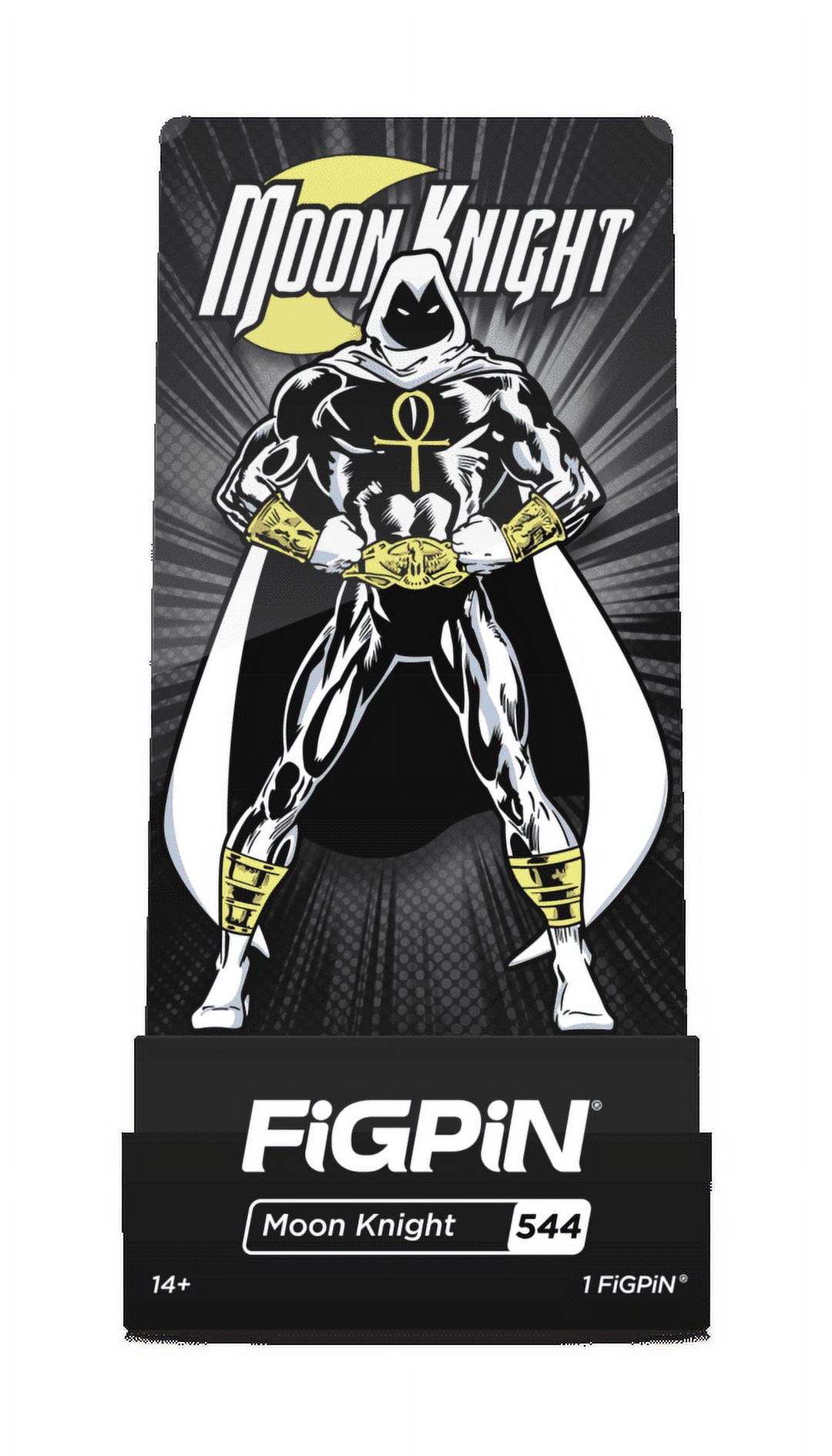 Marvel Classic FiGPiN Moon Knight #544 - Walmart.com