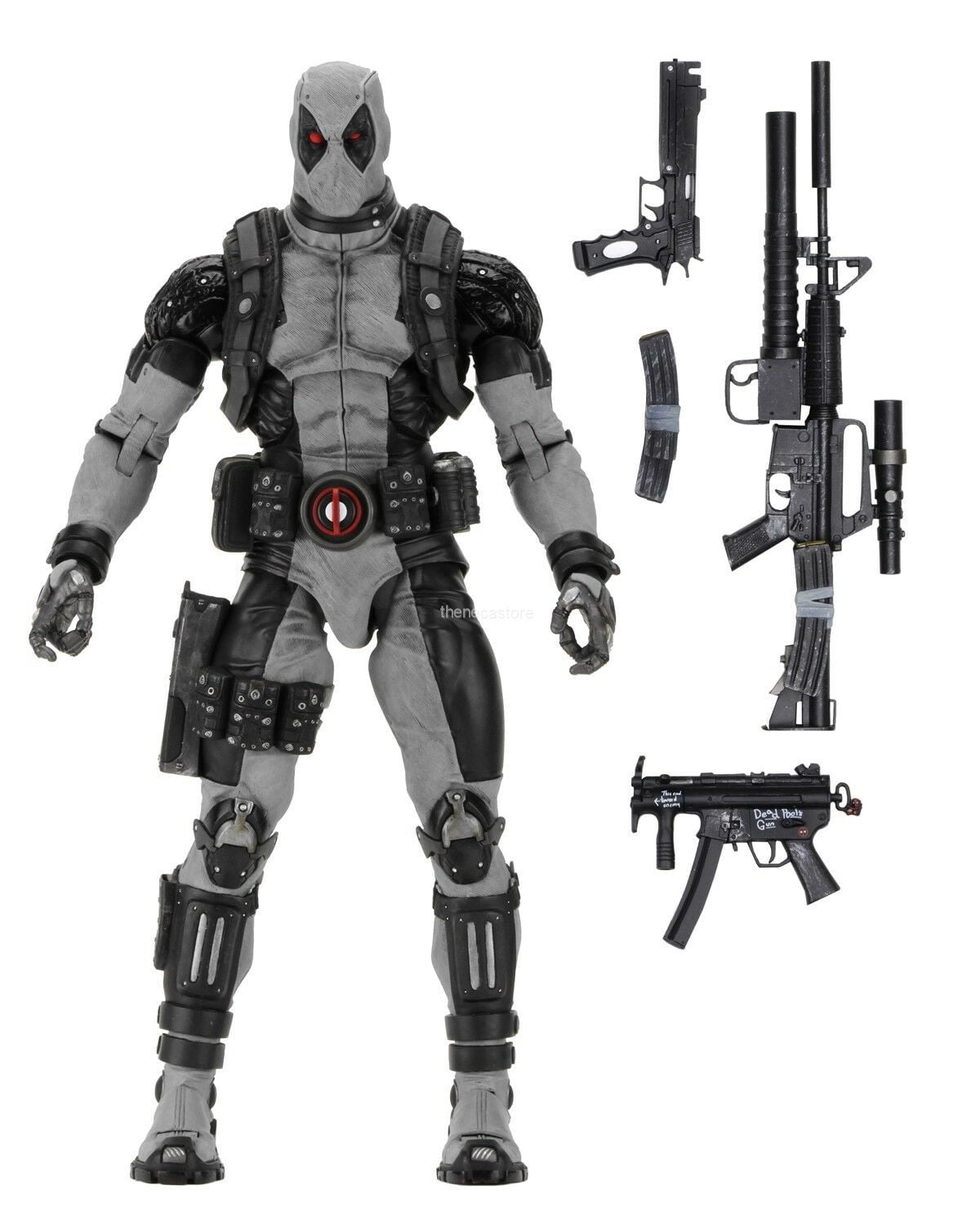 Marvel Classics – 1/4 Scale Action Figure – X-Force Deadpool - NECA
