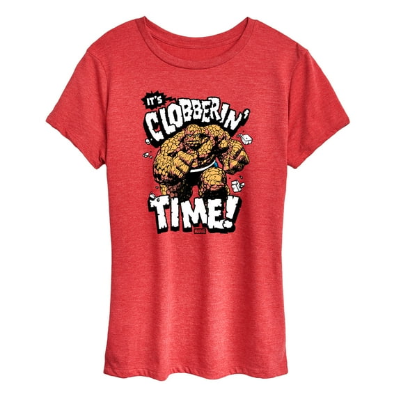 Marvel - Clobberin Time - Women's Short Sleeve Graphic T-Shirt