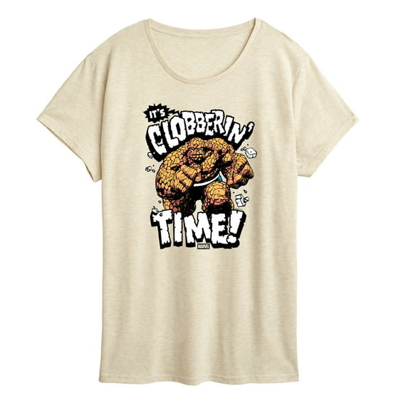 Marvel - Clobberin Time - Women's Short Sleeve Graphic T-Shirt